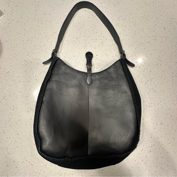 Ted Baker Kalrina Studded Suede Hobo Bag - Picture 3 of 5